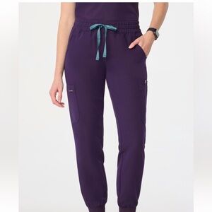 Women's  purple jam Jogger Pants-petite
